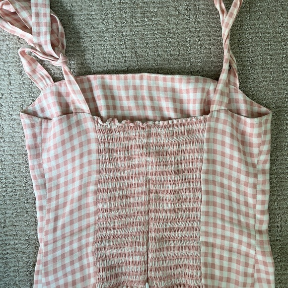 Reformation "Ellora" tie shoulder Top - Picture 5 of 7